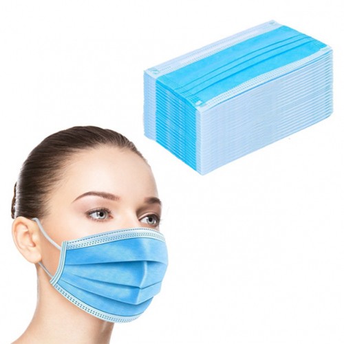 50-Pack 3-Ply Disposable FDA/CE Approved Sanitary Earloop Face MaskProduct Details Additional Information Shipping Information