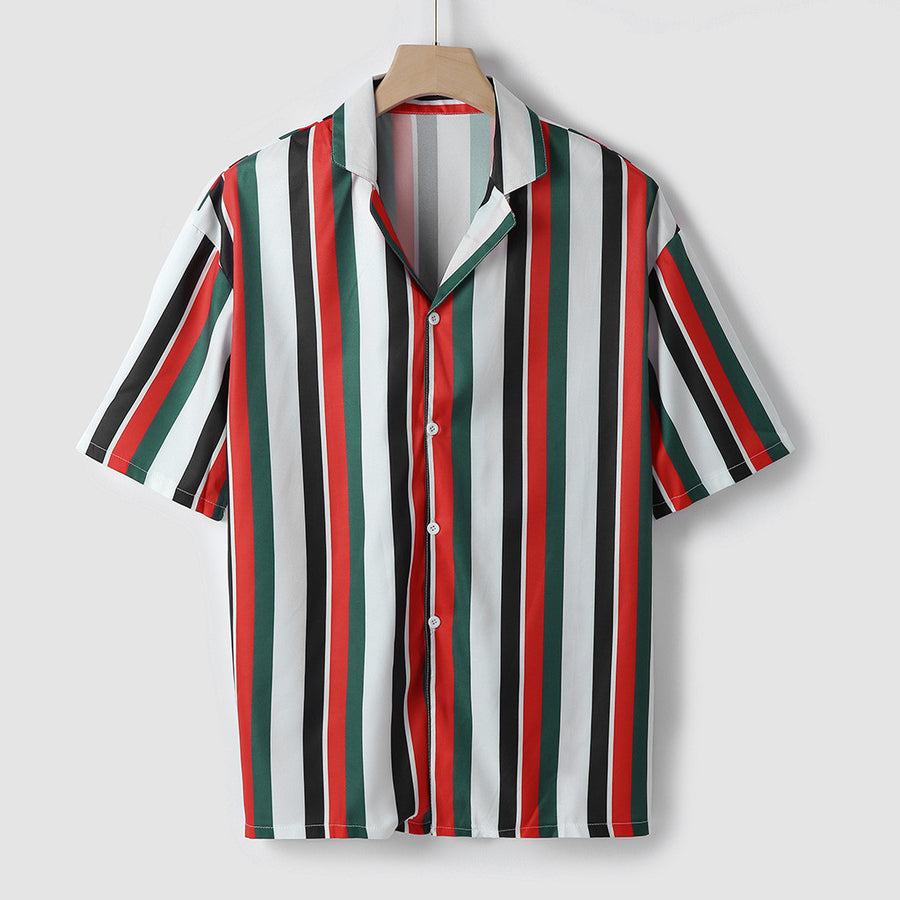 Blouse Men hawaiian shirt chemise hombre shirts men dress WW