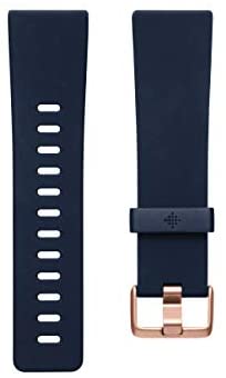 Fitbit Versa 2 Health and Fitness Smartwatch with Heart Rate, Music, Alexa Built-In, Sleep and Swim Tracking, Bordeaux/Copper Rose, One Size (S and L Bands Included)