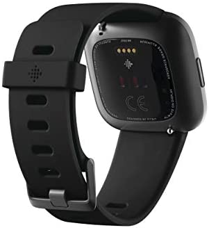 Fitbit Versa 2 Health and Fitness Smartwatch with Heart Rate, Music, Alexa Built-In, Sleep and Swim Tracking, Bordeaux/Copper Rose, One Size (S and L Bands Included)