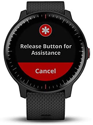 Garmin 010-01769-01 Vivoactive 3, GPS Smartwatch with Contactless Payments and Built-In Sports Apps, Black with Silver Hardware
