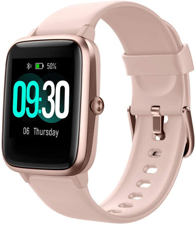 Willful Smart Watch for Android Phones and iOS Phones Compatible iPhone Samsung, IP68 Swimming Waterproof Smartwatch Fitness Tracker Fitness Watch Heart Rate Monitor Smart Watches for Men Women Black
