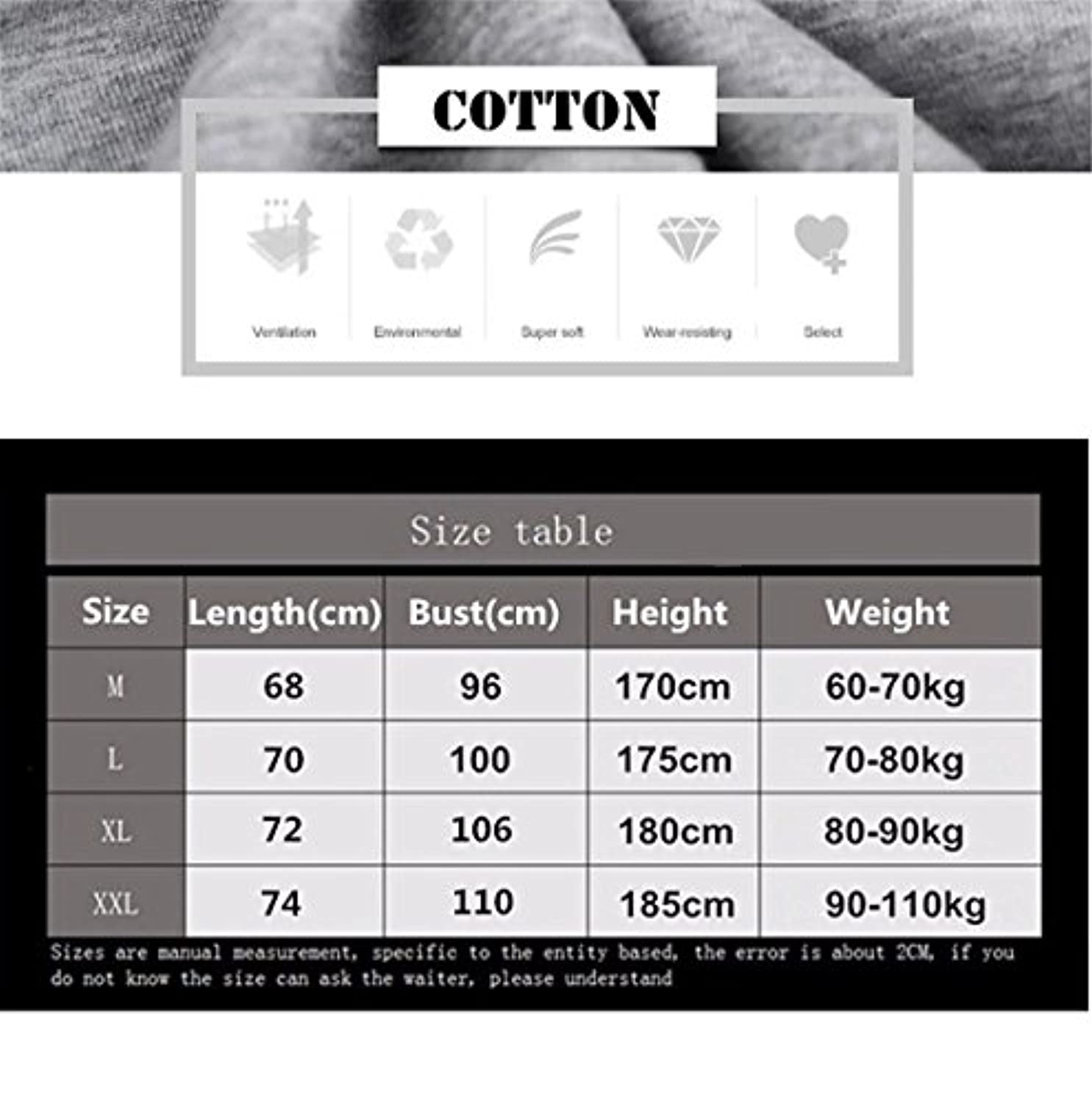 YeeHoo Lift Men's Bodybuilding Gym Tank Tops Workout Stringer Sleeveless Shirts Vest Cotton