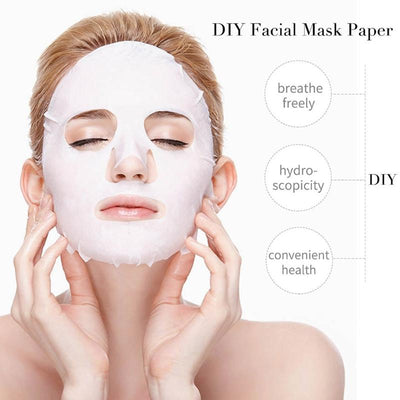 20/30/60/100pcs/pack Compressed Facial Face Mask Women Beauty DIY Disposable Mask Paper Natural Skin Care Wrapped Masks