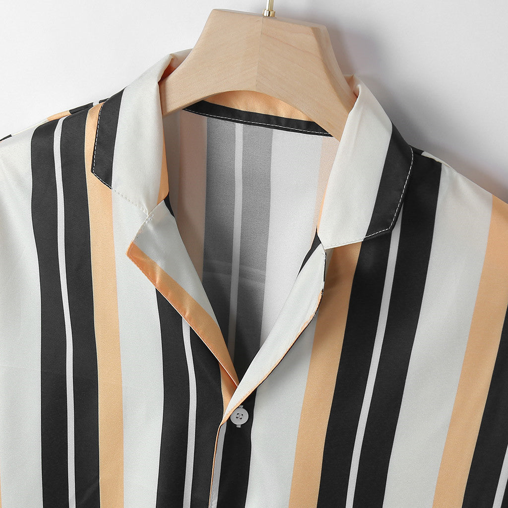 Blouse Men hawaiian shirt chemise hombre shirts men dress WW