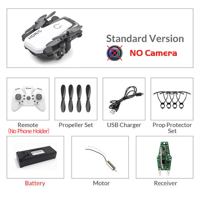 Foldable Mini Drone With RC Quadrocopter
