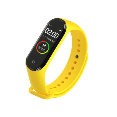 Portable Men's And Women's Waterproof Smart Color Screen M4 Watch Heart Rate Monitor Monitoring Health Tracker Couple watches