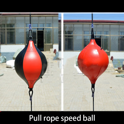 Punching Ball PU Pear Boxing Bag Reflex Speed Balls Muay Thai Punch Boxe MMA Fitness Sports Equipment Training Adults Inflatable