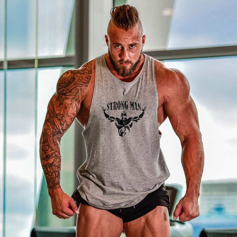 Seven Joe New fashion cotton sleeveless shirts tank top men Fitness shirt mens singlet Bodybuilding workout gym vest fitness men