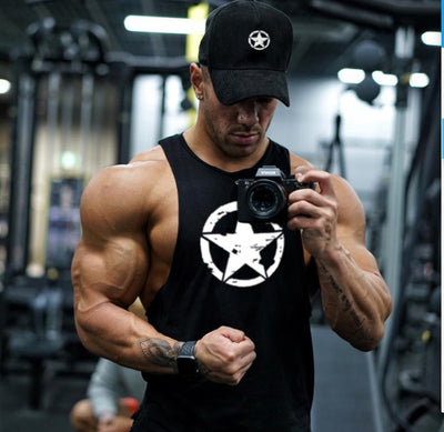 Seven Joe New fashion cotton sleeveless shirts tank top men Fitness shirt mens singlet Bodybuilding workout gym vest fitness men