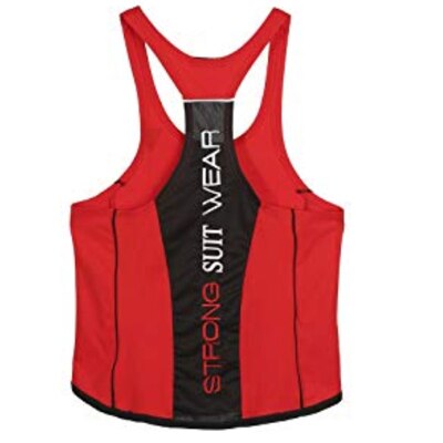 Editorify2 Tank Top Men Y-back Vest Gym Tank Top Men's Bodybuilding Stringer Tank Top  Racerback Gym Workout Clothes Fitness Gym shirts