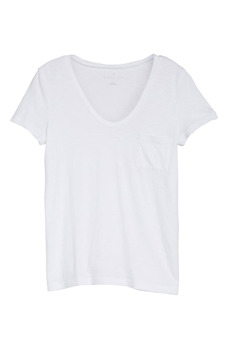Rounded V-Neck Tee