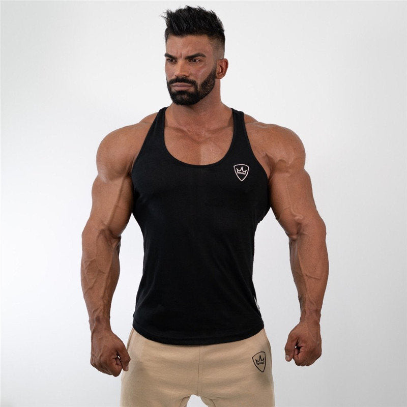 editorify1 mens tank tops shirt gym tank top fitness clothing vest sleeveless cotton man canotte bodybuilding ropa hombre man clothes wear