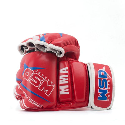 Open Fingers Boxing MMA Gloves