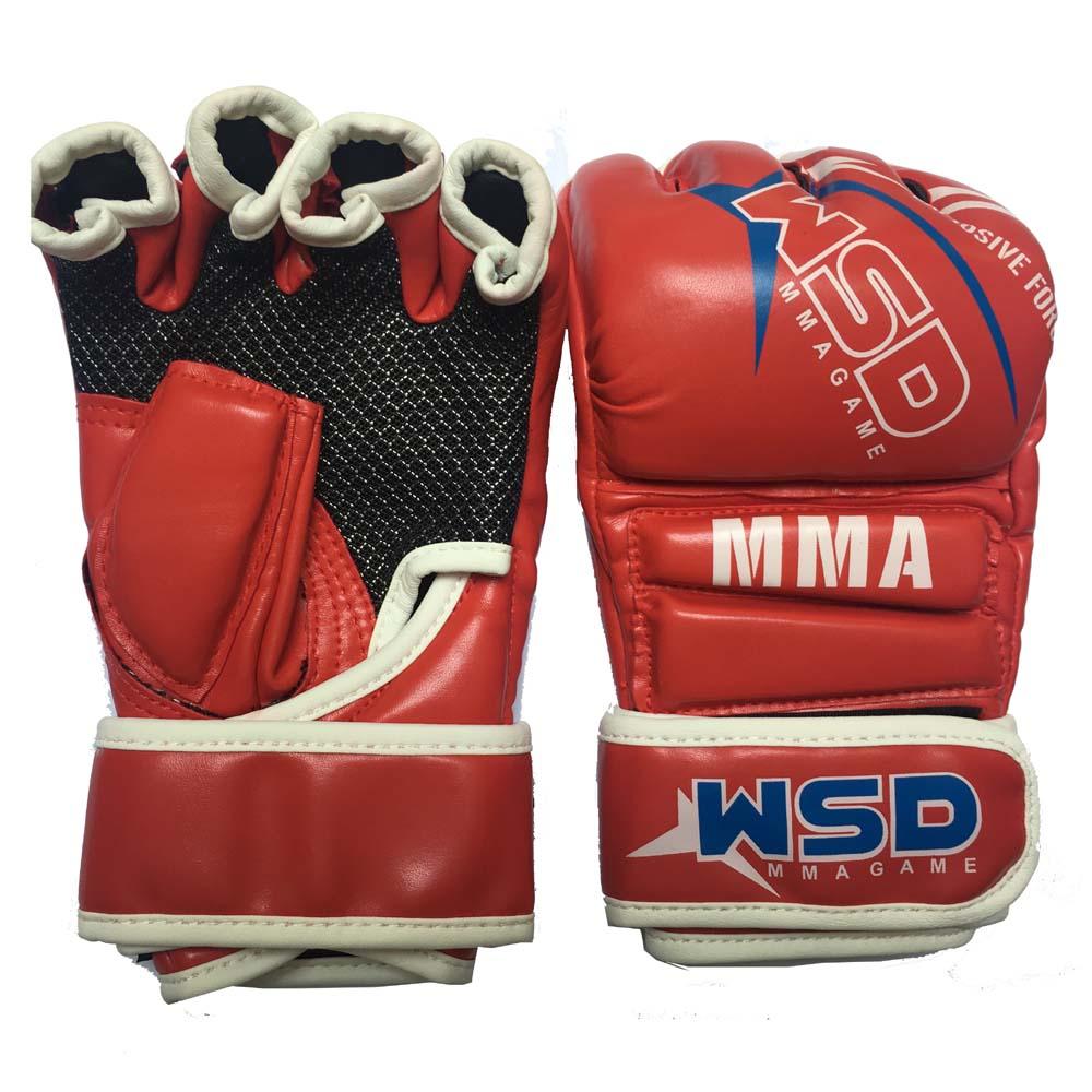 Open Fingers Boxing MMA Gloves