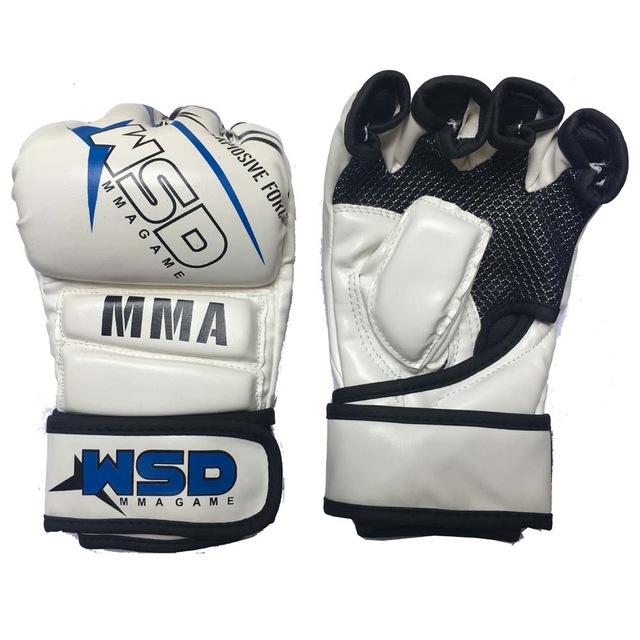 Open Fingers Boxing MMA Gloves