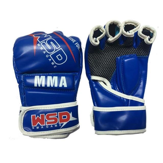 Open Fingers Boxing MMA Gloves