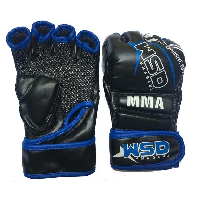 Open Fingers Boxing MMA Gloves