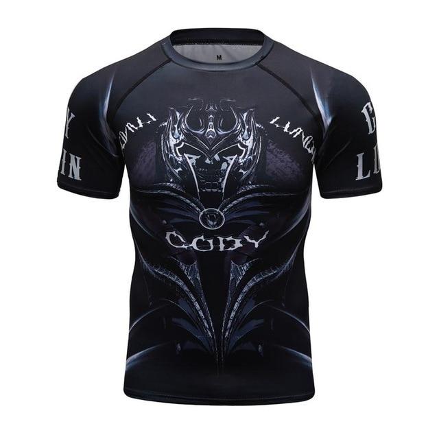 New 3d Prints Body Building T Shirt