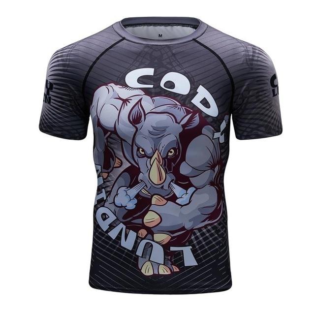 New 3d Prints Body Building T Shirt