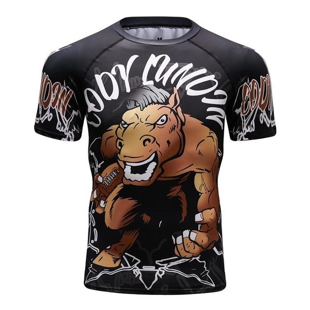 New 3d Prints Body Building T Shirt