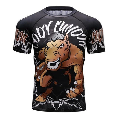 New 3d Prints Body Building T Shirt