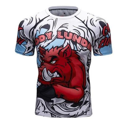 New 3d Prints Body Building T Shirt
