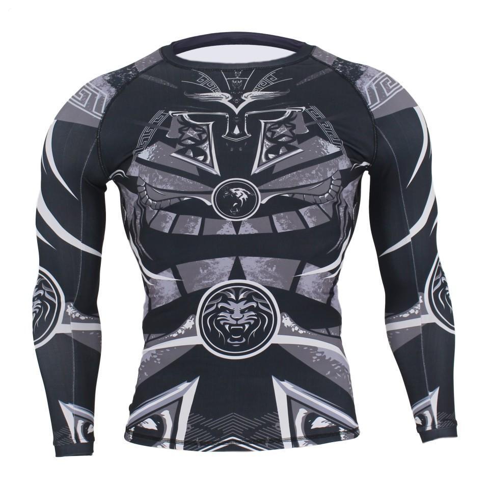 Black MMA Fighting Long Sleeve