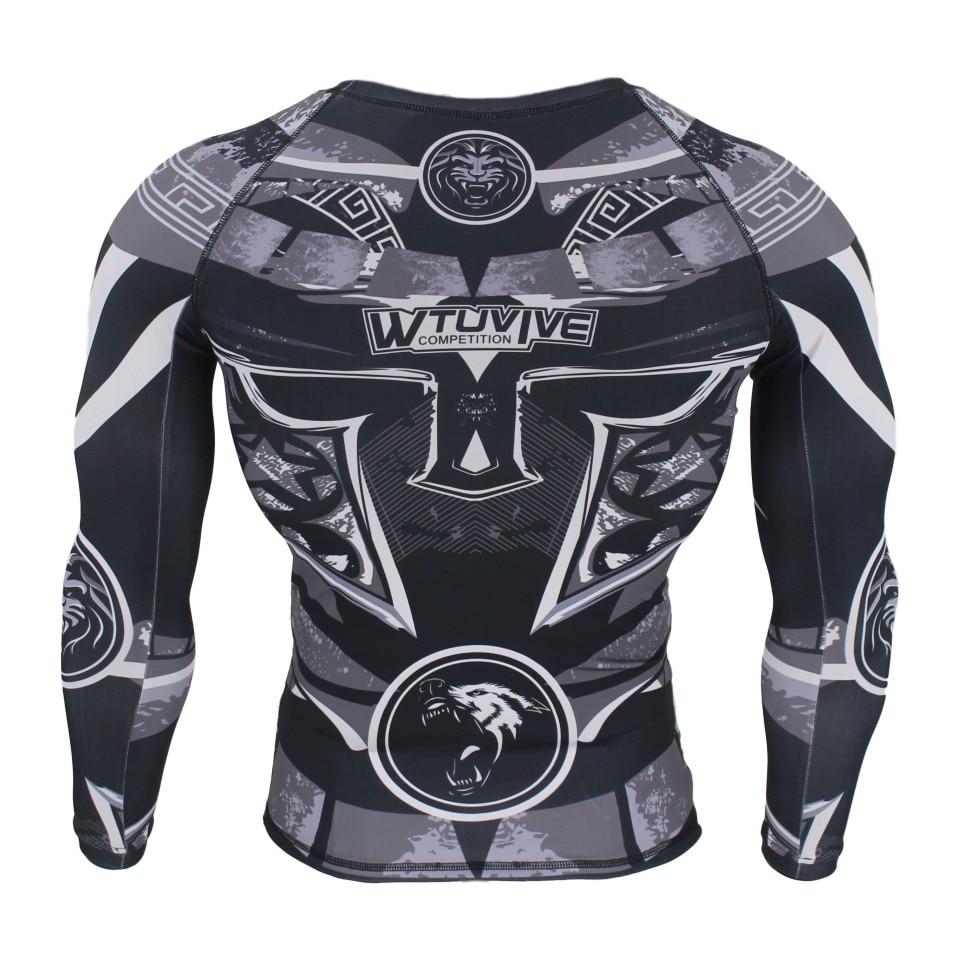Black MMA Fighting Long Sleeve