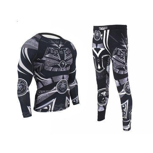 Black MMA Fighting Long Sleeve