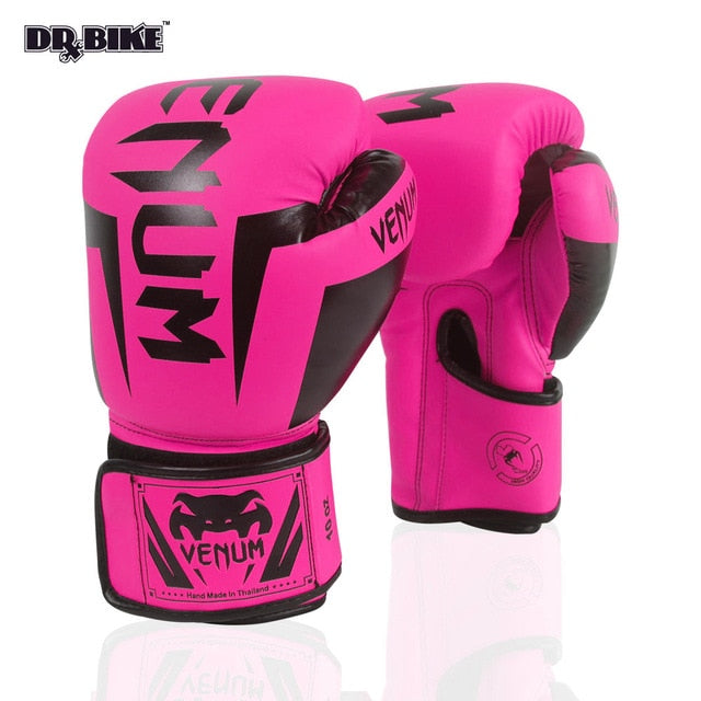10,12,14 OZ Boxing Gloves PU Leather gloves Fight gloves man boxing Training Glove For Men Women