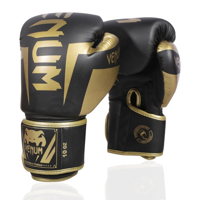 10,12,14 OZ Boxing Gloves PU Leather gloves Fight gloves man boxing Training Glove For Men Women