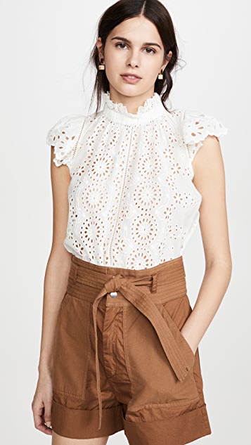 Daisy Flutter Sleeve Top