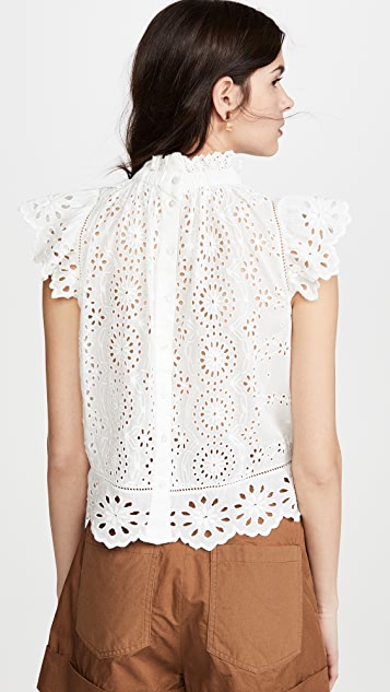 Daisy Flutter Sleeve Top