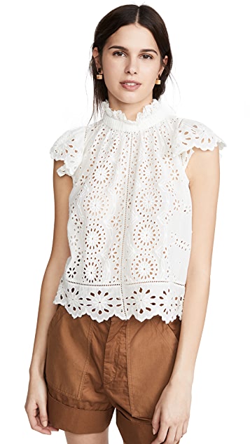 Daisy Flutter Sleeve Top